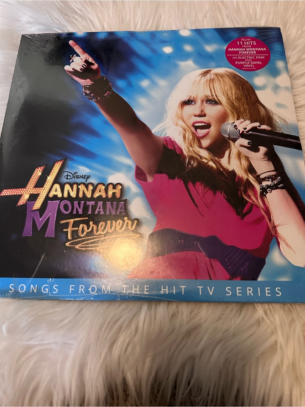 Disney Hannah Montana Forever Vinyl LP - Blue & Purple LP